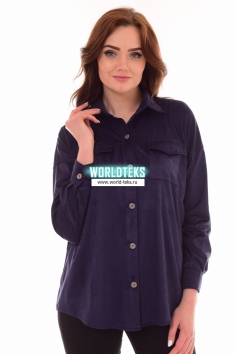 Рубашка женская (синий) №НК-Ф-2-22Б