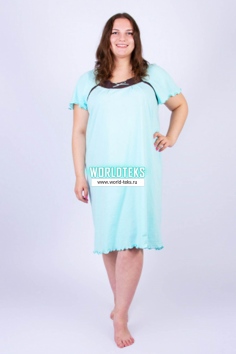 Сорочка женская (ментол) №КВ-244ХГ1693-1