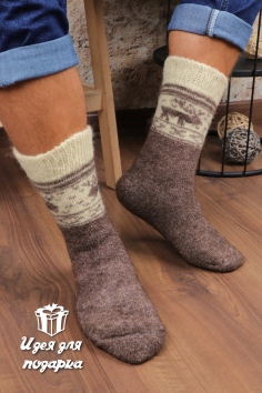 Носки мужские шерстяные №GL618-5 (17/103)