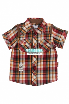 Рубашка для мальчика (2-6 лет) №BK564R-1