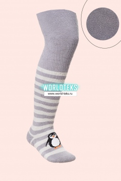 Колготки Пингвин детские плюш - серый