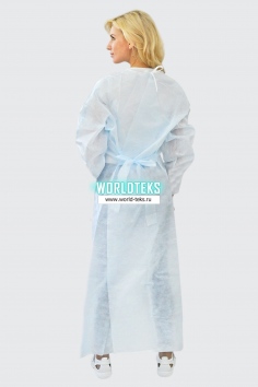Халат хирурга одноразовый (рукава на резинке, не стерильный) №УФР-МЕД-473