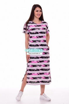 Платье женское (розовый) №НК-4-084А