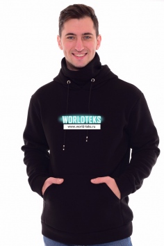 Толстовка мужская (черный) №НК-9-185А