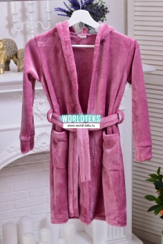 Халат детский (брусника) №НК-7-305А