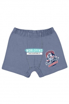 Трусы-боксеры на мальчика (7-11 лет) №ВК1645Т-1