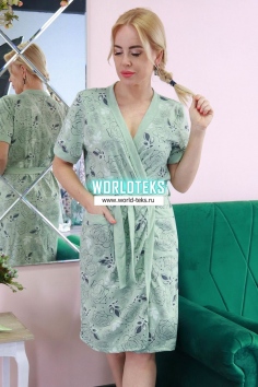 Халат - зеленый №Н-30533