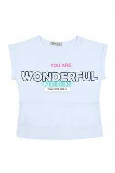 Футболка на девочку (5-8 лет) №BK1580F-4