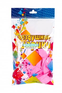Шар латексный "Пастель" (розовый) №ВЗ-1102-1584