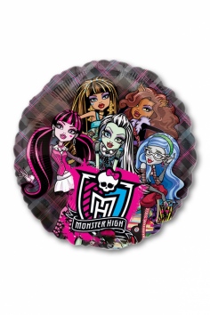 Шар фольгированный "КРИСТАЛ Monster High" №ВЗ-1203-0472