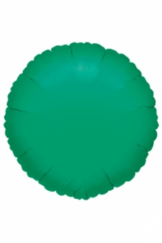 Шар фольгированный "КРУГ Металлик" (зеленый) №ВЗ-1204-0013