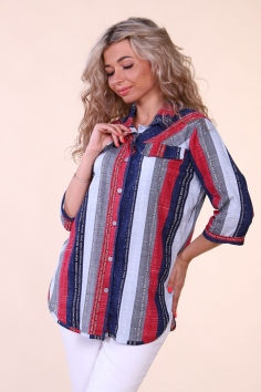 Рубашка "Рандеву" (полоска) №И-М377-3