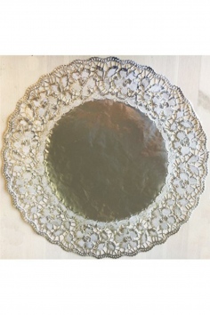 Салфетка "Круг" (серебро) №ВЗ-1502-1697