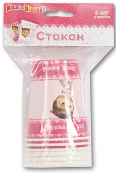 Стакан "Маша Сердца" №ВЗ-1502-3195