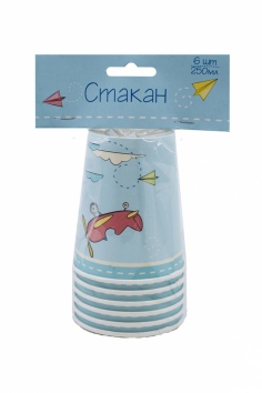 Стакан "Самолетики" №ВЗ-1502-4245
