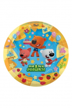 Набор тарелок "Ми-ми-мишки" №ВЗ-1502-5603