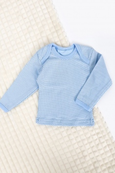 Футболка дл. рукав детская - голубой №Н-1704-5