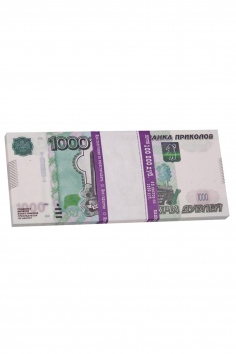 Деньги банка приколов "1000 Рублей" №ВЗ1501-6385