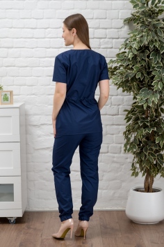 Костюм медицинский женский (тиси, черника) №ИМ-М-112-63