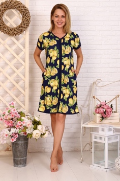 Халат женский на молнии №ПО-724-2