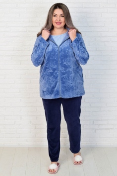 Костюм женский (индиго) №НК-5-322