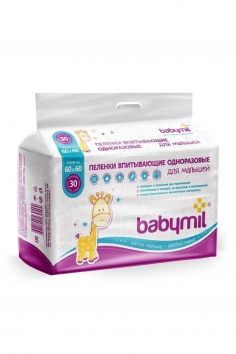 Пеленки Babymil Оптима 60*60 (30шт) №Н-606030