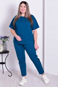 Костюм женский (петроль) №НК-5-316В