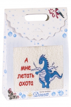 Полотенце махровое "А мне летать охота" (40х70) №ДНОМ-106