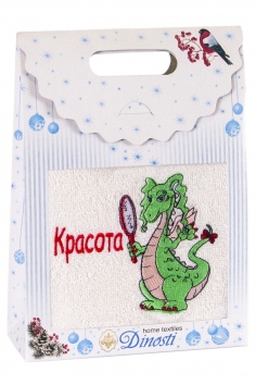 Полотенце махровое "Красота" (40х70) №ДНОМ-107