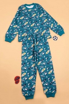 Пижама на мальчика (3-7 лет, начес) №DS9020PJ-1 (29/302)