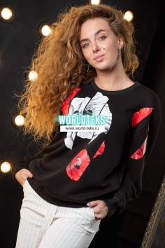 Толстовка - черный №Н-24304