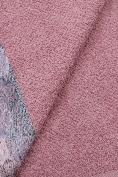 Полотенце махровое Luxor Нилюфер (15-1607, тёмно-розовый) №ПБ-ПЛ-330 (1П/201)