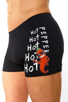 Трусы EMOTION DAY Hot Pepper - черный
