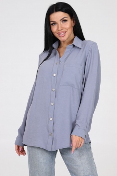 Женская рубашка - серый №Н-31799