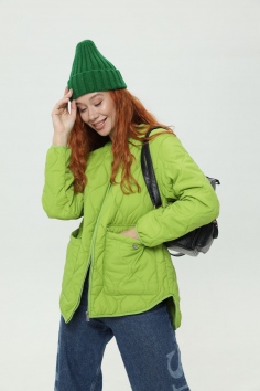 Куртка - зеленый №Н-28036