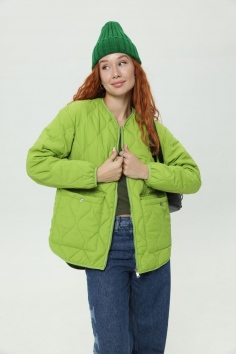 Куртка - зеленый №Н-28036