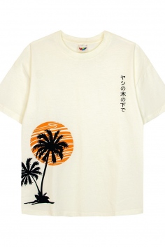 Футболка для мальчика детская - молочный №Н-52366