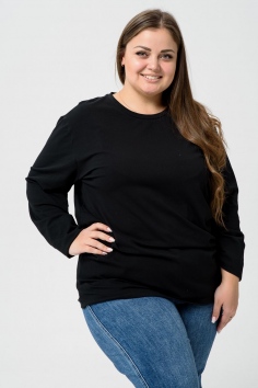  футболка с дл.рукавом унисекс - черный №Н-14403