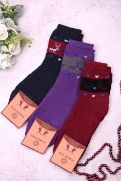 Носки женские (махра) №W15-12 (14/211)