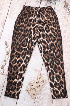 Леггинсы детские "DANCE" (леопард) №А-06260/4 (23/226)