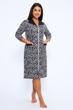 Халат - черный №Н-39047