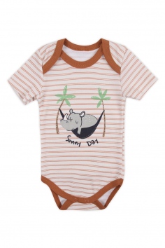 Боди М7722-4 - коричневый №Н-77224