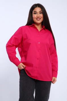 Женская рубашка - фуксия №Н-31855