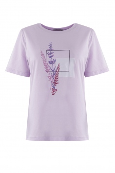 Футболка сиреневый №Н-36166 (4П/115)