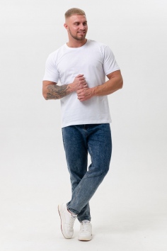 Футболка 8471-2 унисекс - белый №Н-84712