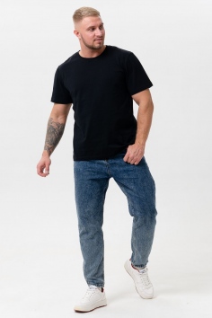 Футболка 8471-2 унисекс - черный №Н-84712