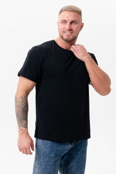 Футболка 8471-2 унисекс - черный №Н-84712
