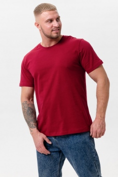 Футболка 8471-2 унисекс - бордо №Н-84712