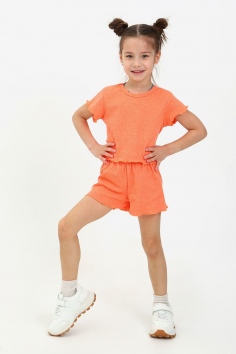 Костюм Пружинка короткий - оранжевый №Н-33056