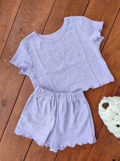 Костюм Пружинка короткий - лавандовый №Н-33056